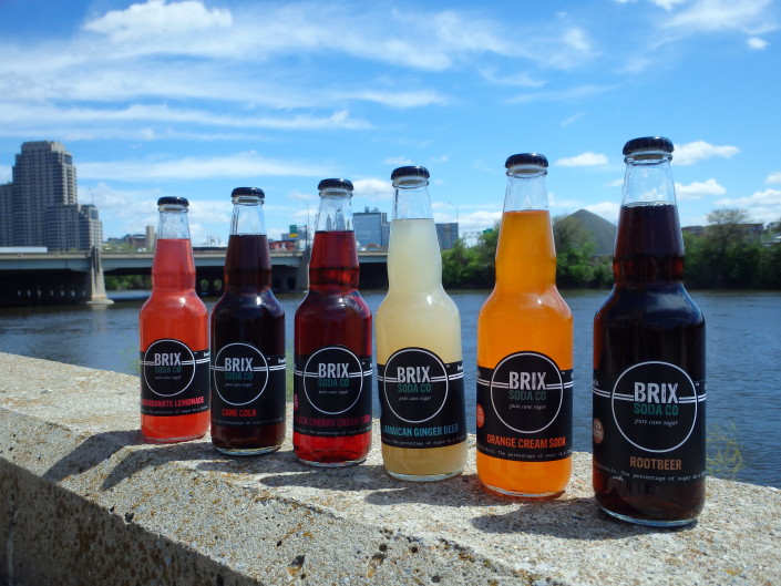 Brix soda hanging out in downtown Grand Rapids, MI