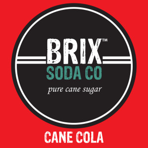 Brix Soda Cane Sugar Fountain Syrup Label